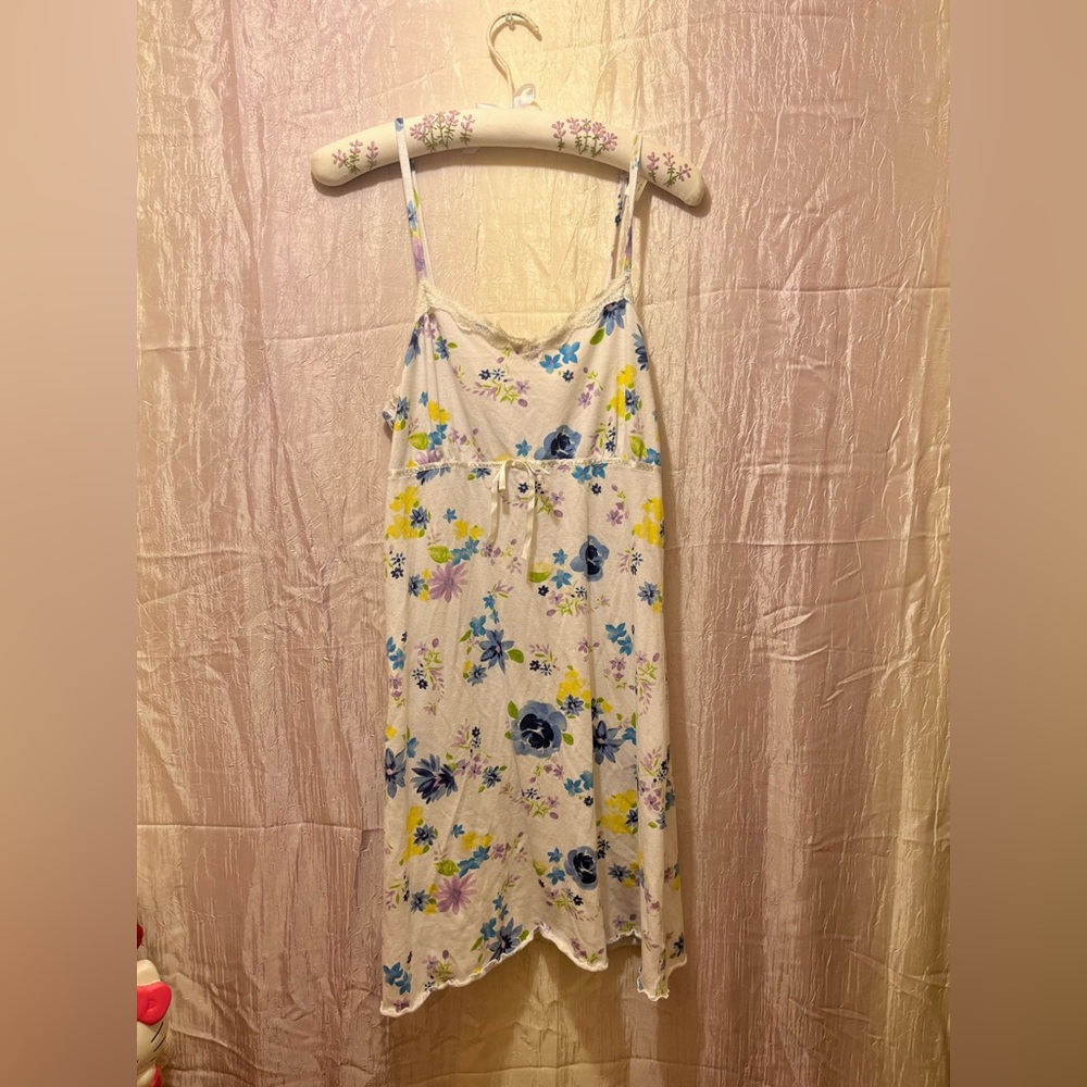 Cute Nightgown Floral Lingerie